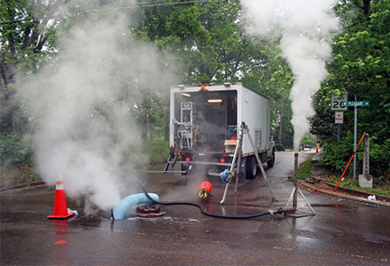 盐边CIPP热固化修复技术