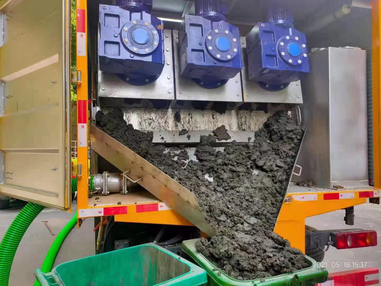 盐边化粪池清掏城市维护站-泥浆净化干湿分离处理